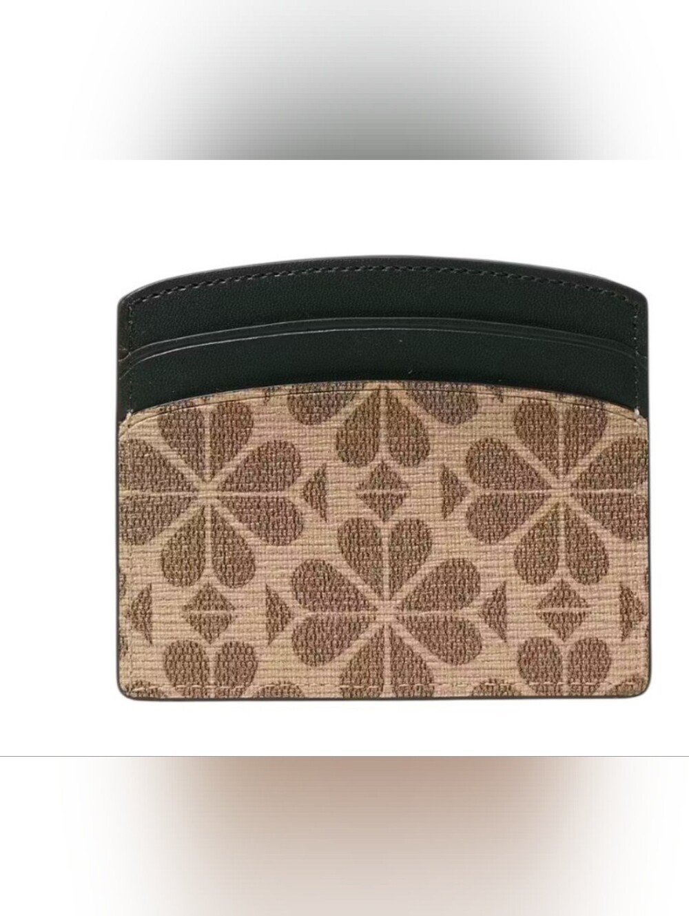Kate Spade Spade Flower Coated Canvas Cardholder Card Holder - Picture 3 of 6